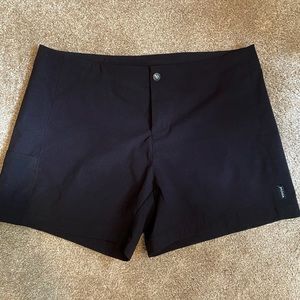 PrAna Black Nylon/Spandex Breathe Hiking Shorts S